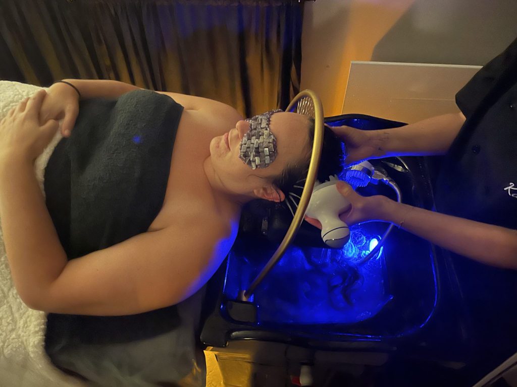 massage du cuir chevelu avec head spa reims